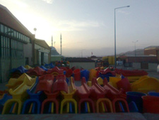 Ahşap çocuk oyun parkı ve park spor aletleri üretimi