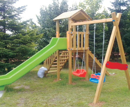 Ahşap Oyun Parkları